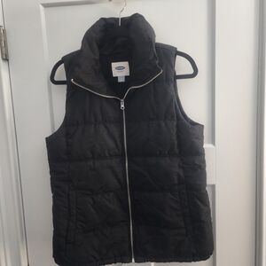 Old Navy Women's Black Vest